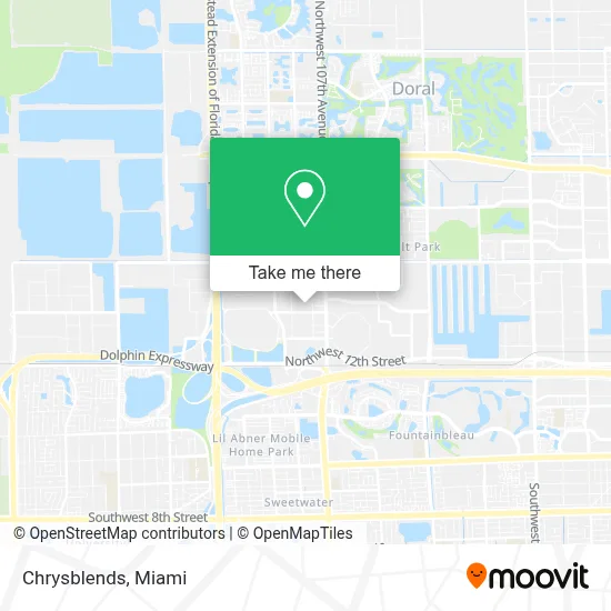 Chrysblends map