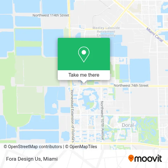 Fora Design Us map