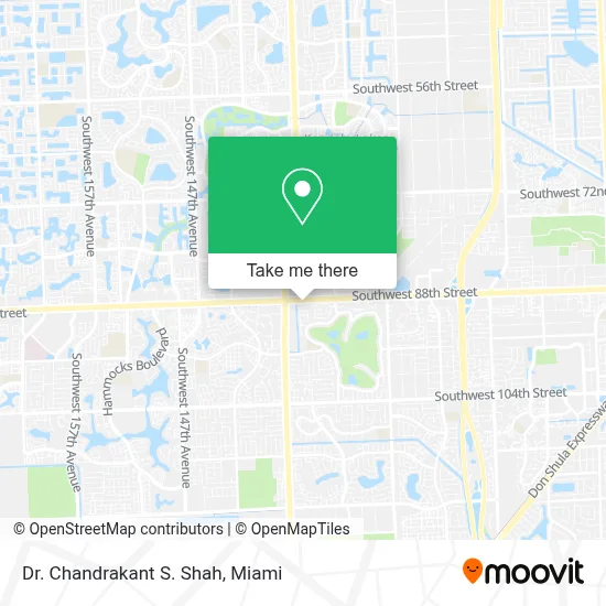 Dr. Chandrakant S. Shah map