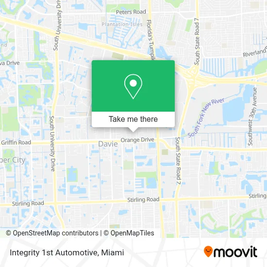 Integrity 1st Automotive map