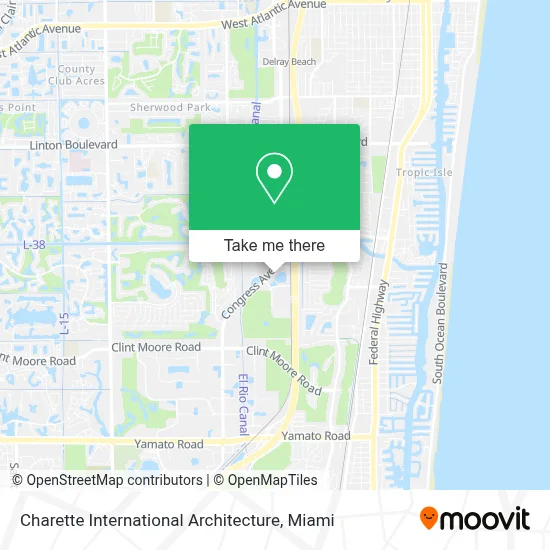 Charette International Architecture map