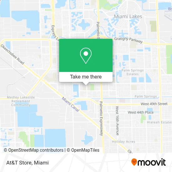 At&T Store map