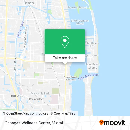 Changes Wellness Center map