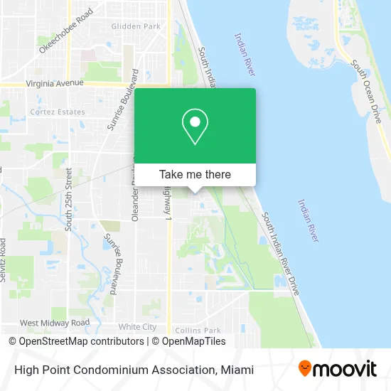 High Point Condominium Association map
