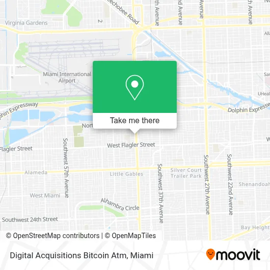 Digital Acquisitions Bitcoin Atm map