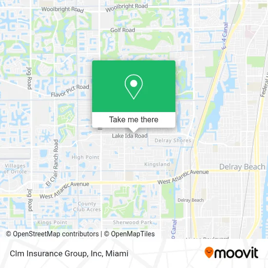 Clm Insurance Group, Inc map
