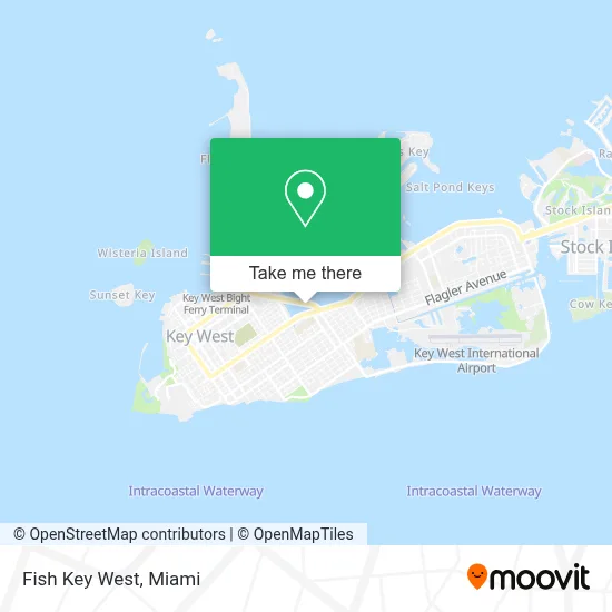 Fish Key West map