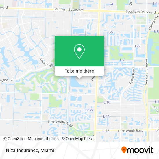 Niza Insurance map