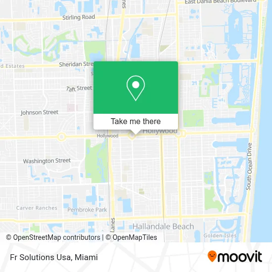 Fr Solutions Usa map
