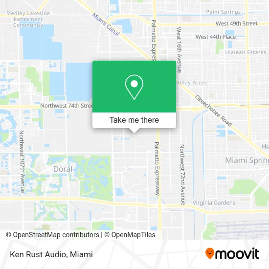 Ken Rust Audio map