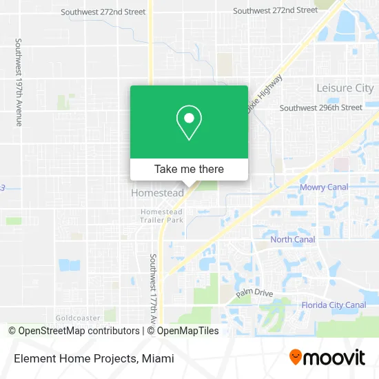 Element Home Projects map