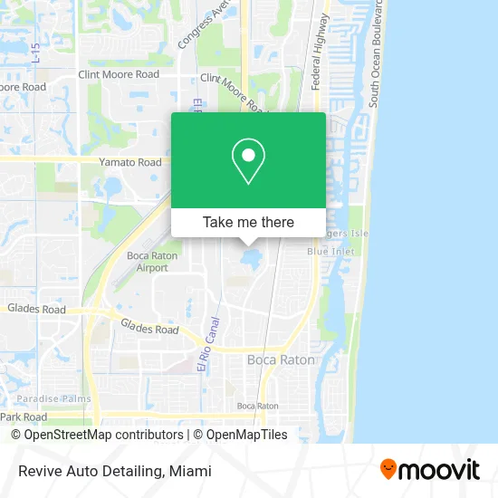 Revive Auto Detailing map