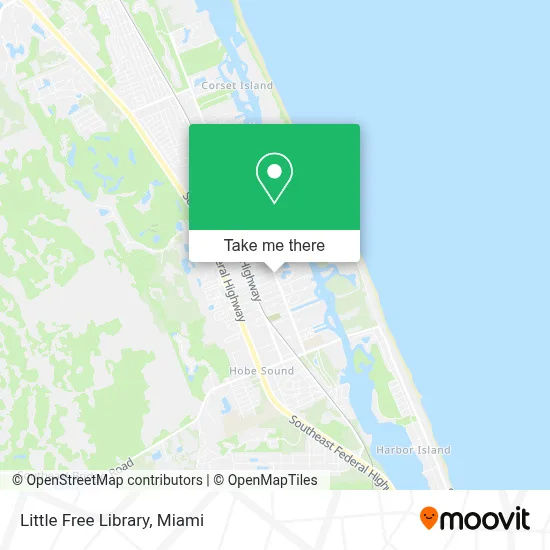 Little Free Library map