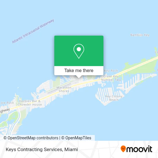 Keys Contracting Services map