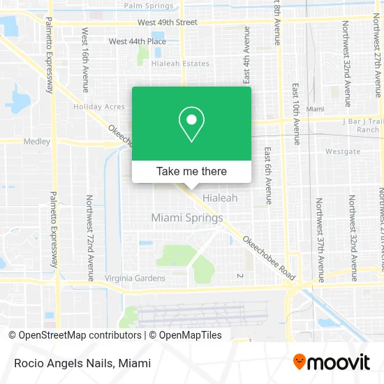 Rocio Angels Nails map