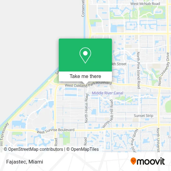 Fajastec map