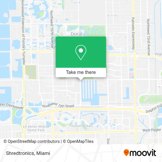 Shredtronics map