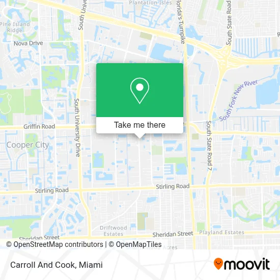 Carroll And Cook map