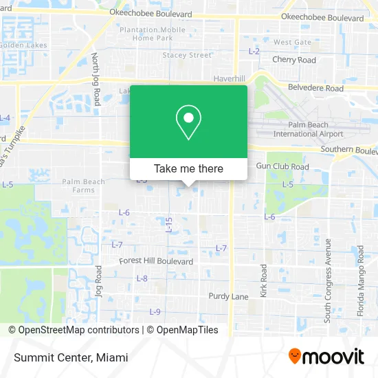 Summit Center map