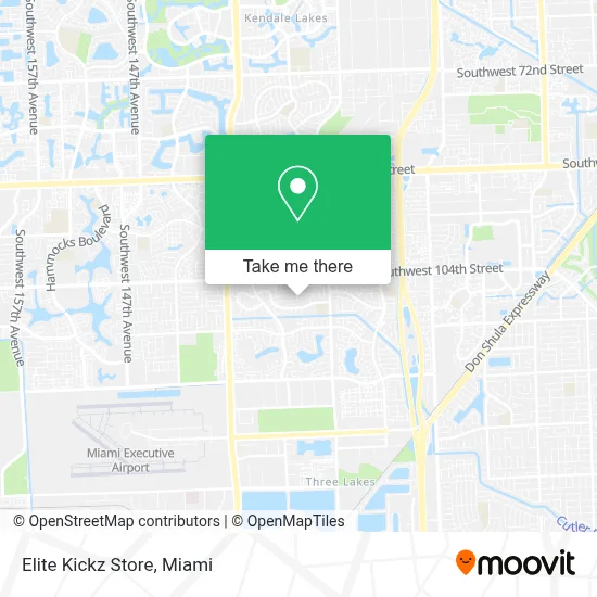 Elite Kickz Store map