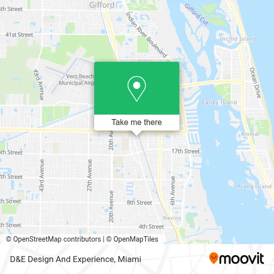 D&E Design And Experience map