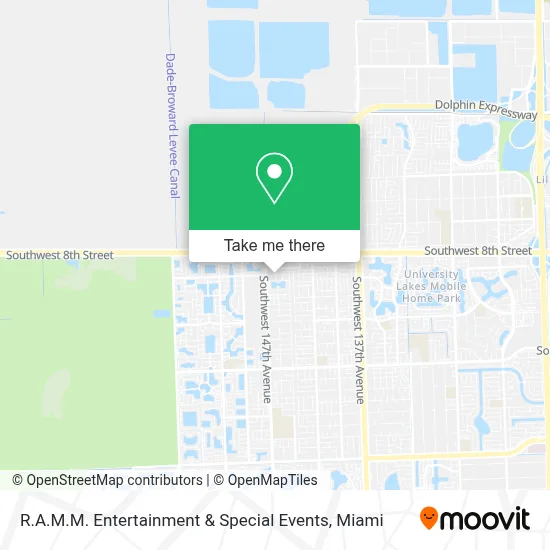 R.A.M.M. Entertainment & Special Events map