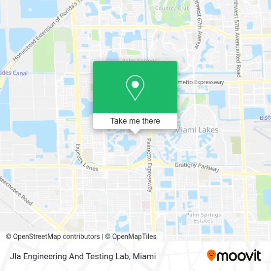 Jla Engineering And Testing Lab map