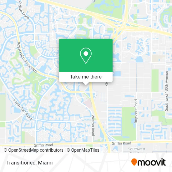 Transitioned map