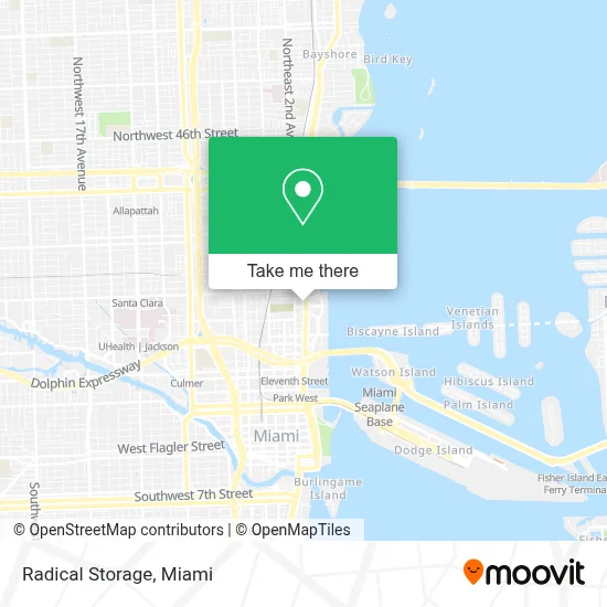 Radical Storage map