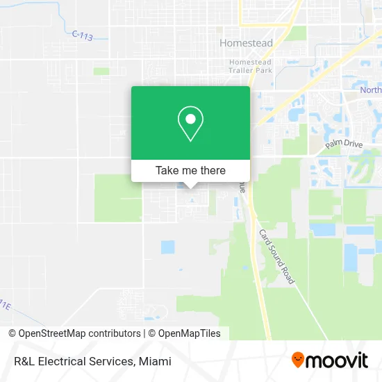 R&L Electrical Services map