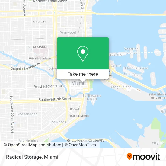 Radical Storage map