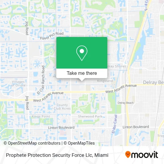 Prophete Protection Security Force Llc map