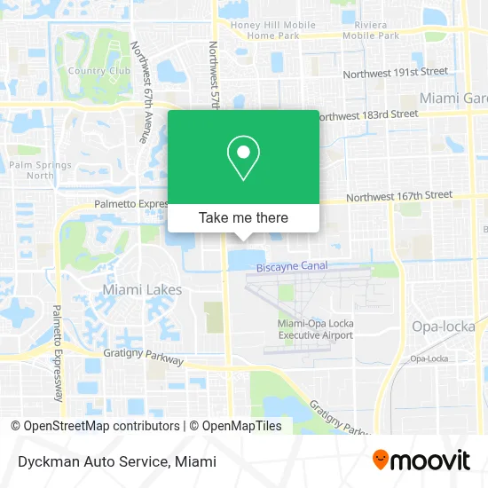 Dyckman Auto Service map