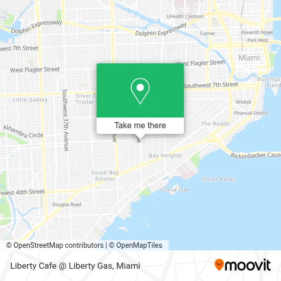 Liberty Cafe @ Liberty Gas map