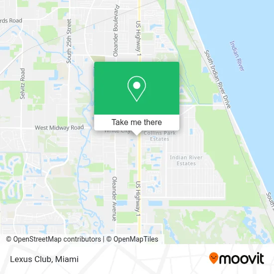 Lexus Club map