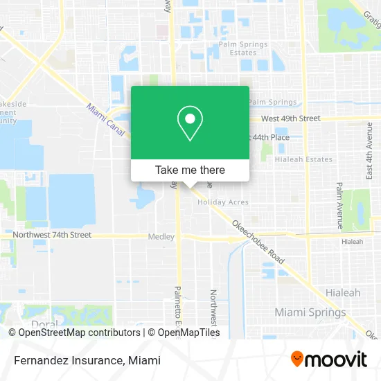 Fernandez Insurance map