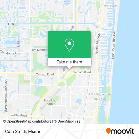 Cdm Smith map