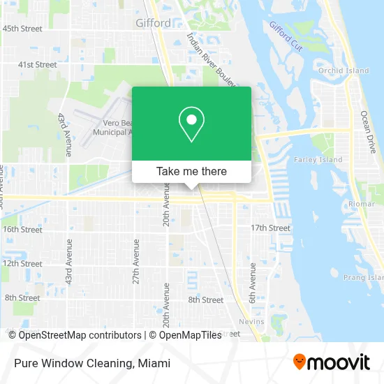 Pure Window Cleaning map