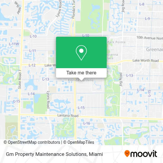 Gm Property Maintenance Solutions map