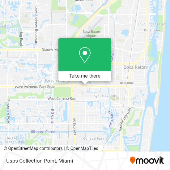 Usps Collection Point map