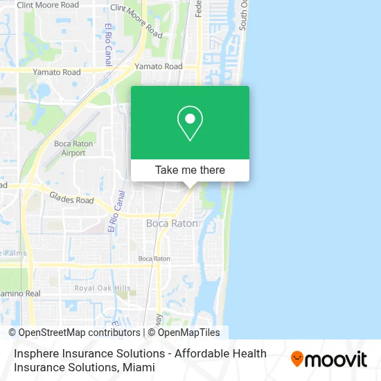 Insphere Insurance Solutions - Affordable Health Insurance Solutions map