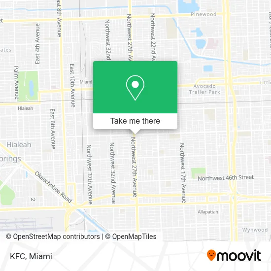 Kfc map