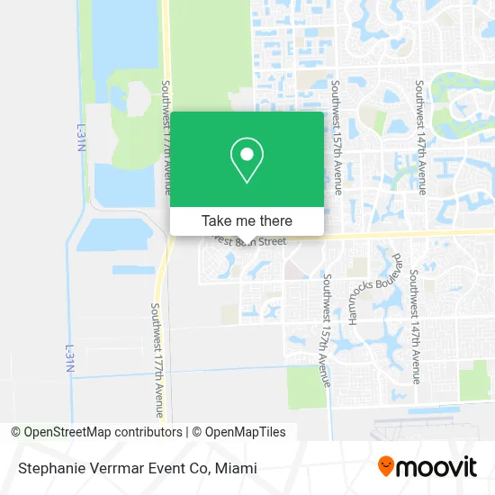 Stephanie Verrmar Event Co map
