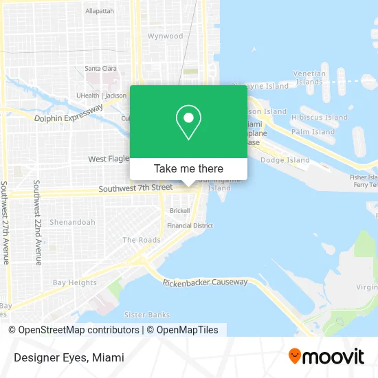 Designer Eyes map