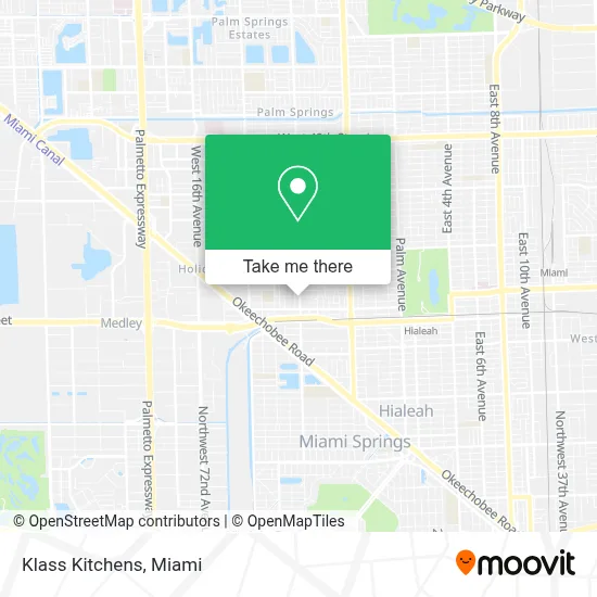 Klass Kitchens map