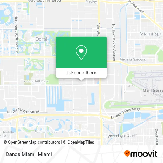 Danda Miami map