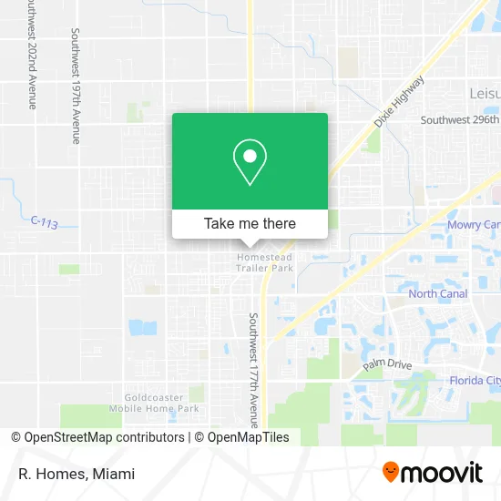 R. Homes map