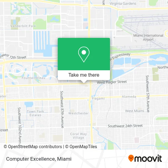 Computer Excellence map