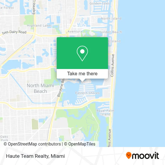Haute Team Realty map