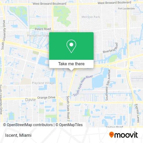 Iscent map